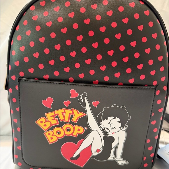 Betty Boop Sexy legs Backpack Purse - Picture 3 of 8